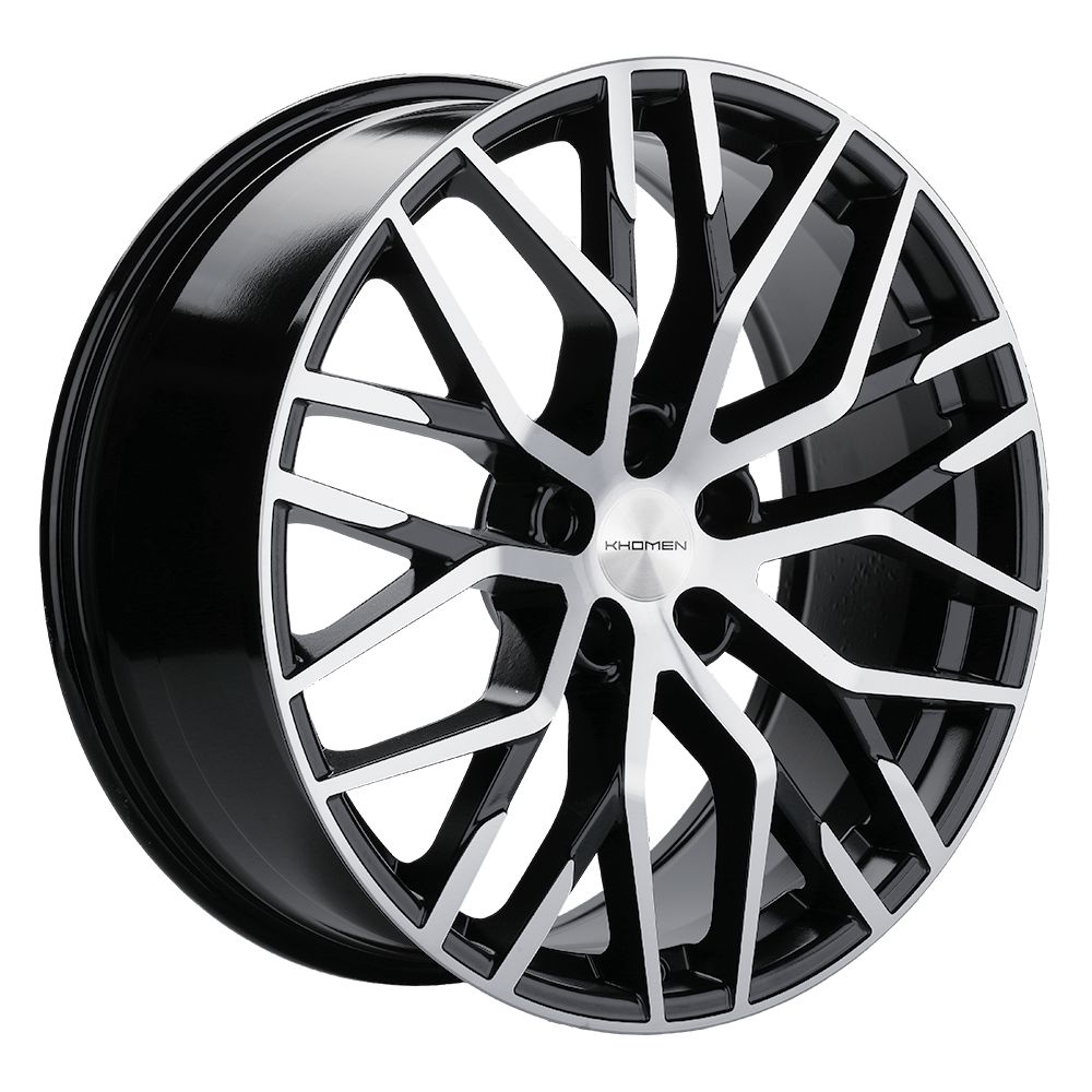 Диск литой 8,5*20 5*114,3 ET30 60,1 Khomen Wheels KHW2005 Black-FP