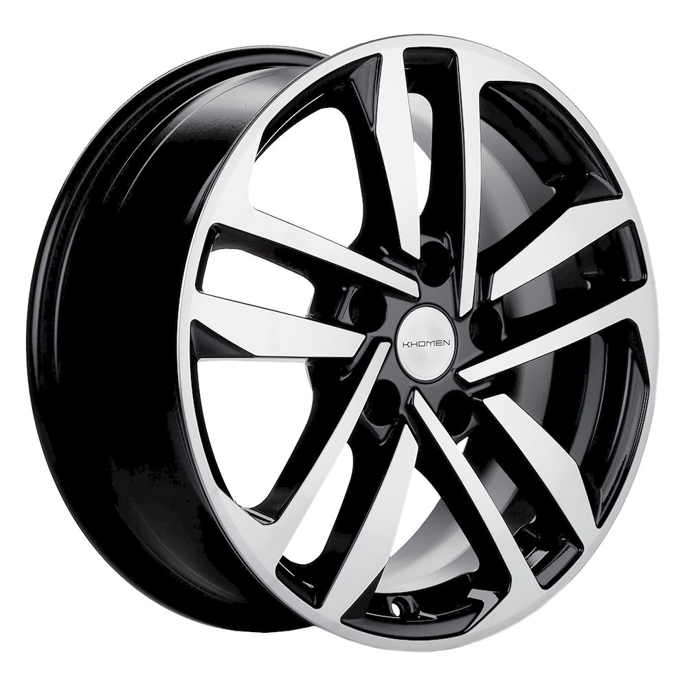 Диск литой 6,5*16 5*114,3 ET45 67,1 Khomen Wheels KHW1612 Black-FP